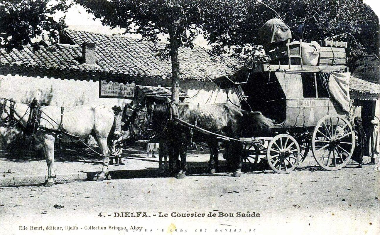 Djelfa - Le Courrier de Bou-Saada en 1914.jpg